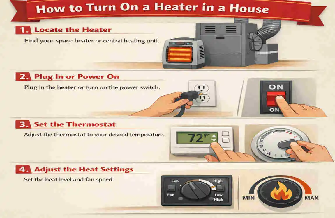 How to Turn On a Heater in Your Home