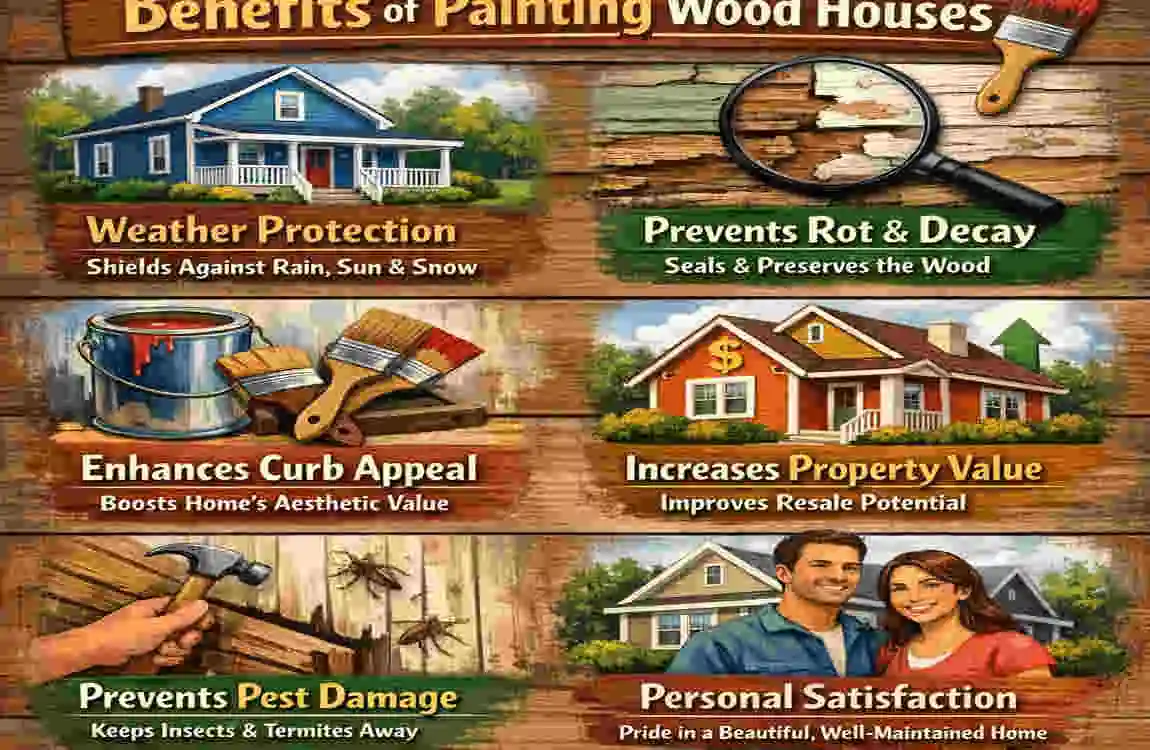 How to Paint a Wood House