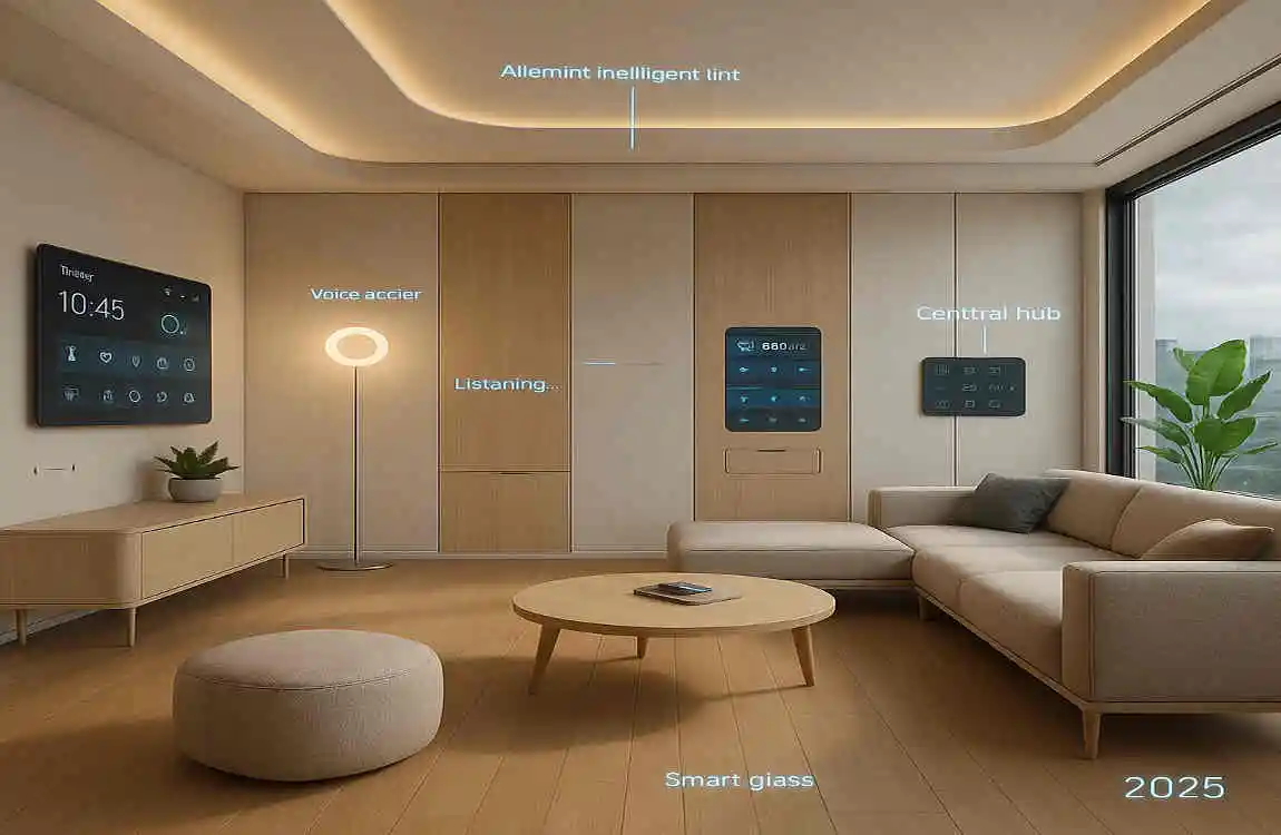 Smart Home Interior Design 2025: Trending Innovations, Modern Aesthetics, and Tech-Integrated Living Spaces