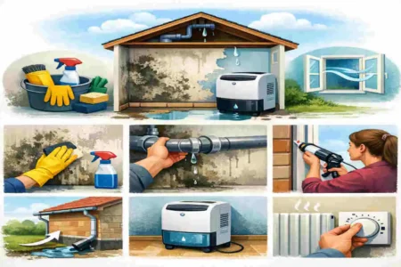 how to get rid of damp in house