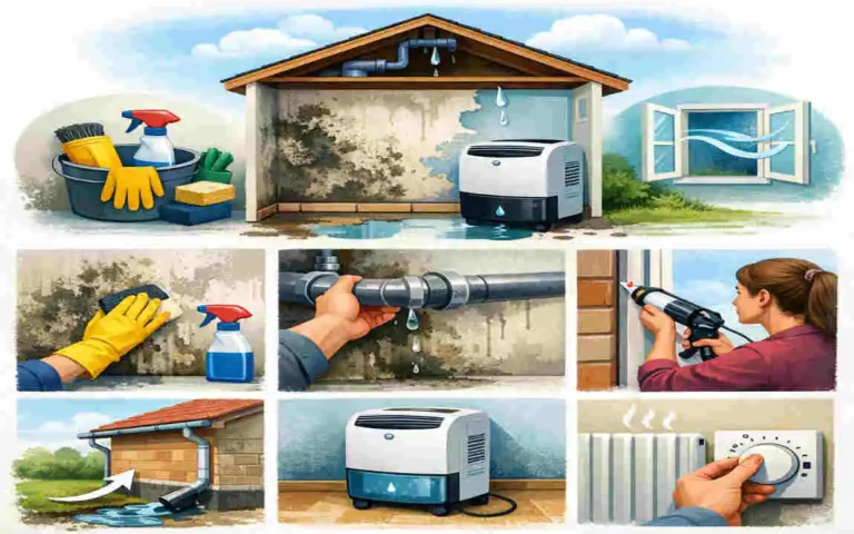 how to get rid of damp in house