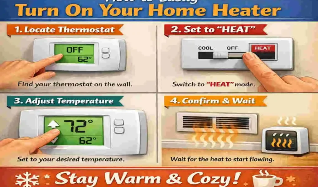 How to Turn On a Heater in Your Home