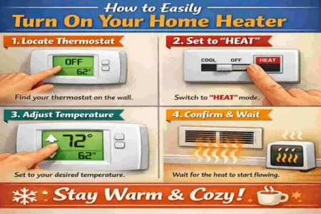 How to Turn On a Heater in Your Home