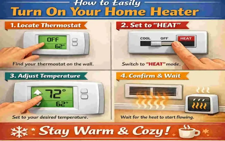 How to Turn On a Heater in Your Home
