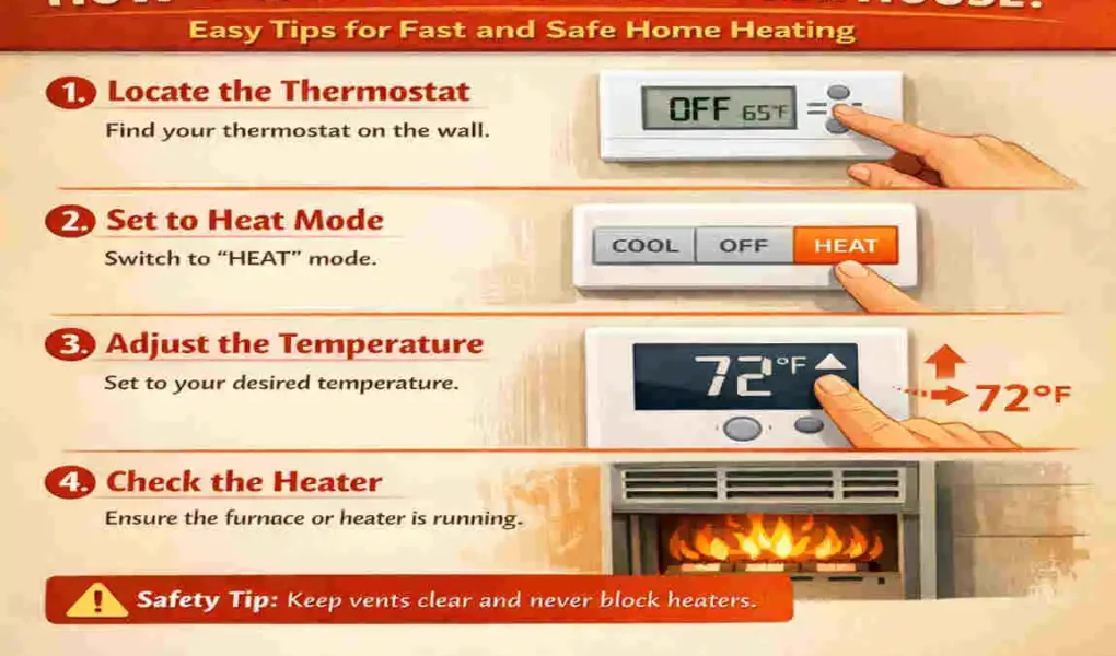 How to Turn On the Heater in Your House
