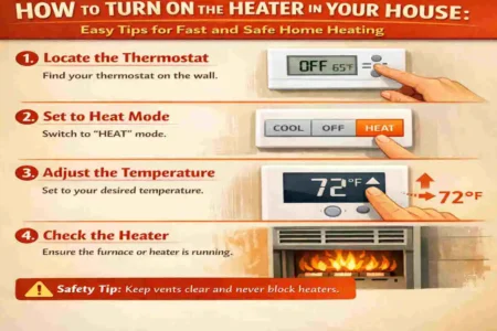 How to Turn On the Heater in Your House