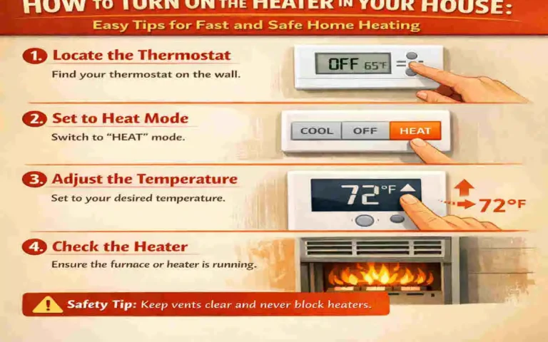 How to Turn On the Heater in Your House