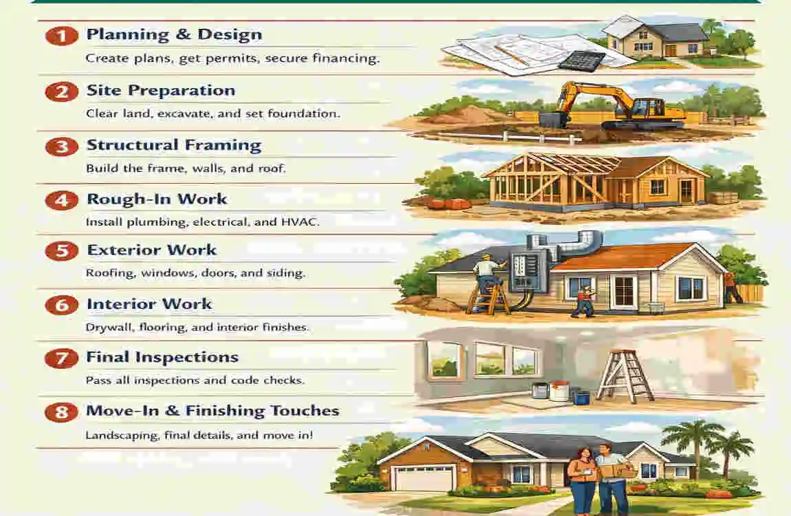 how long to build a house in florida
