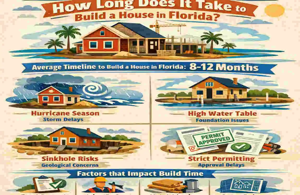 how long to build a house in florida