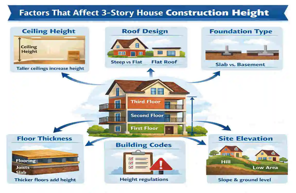 How Tall Is a 3-Story House? S