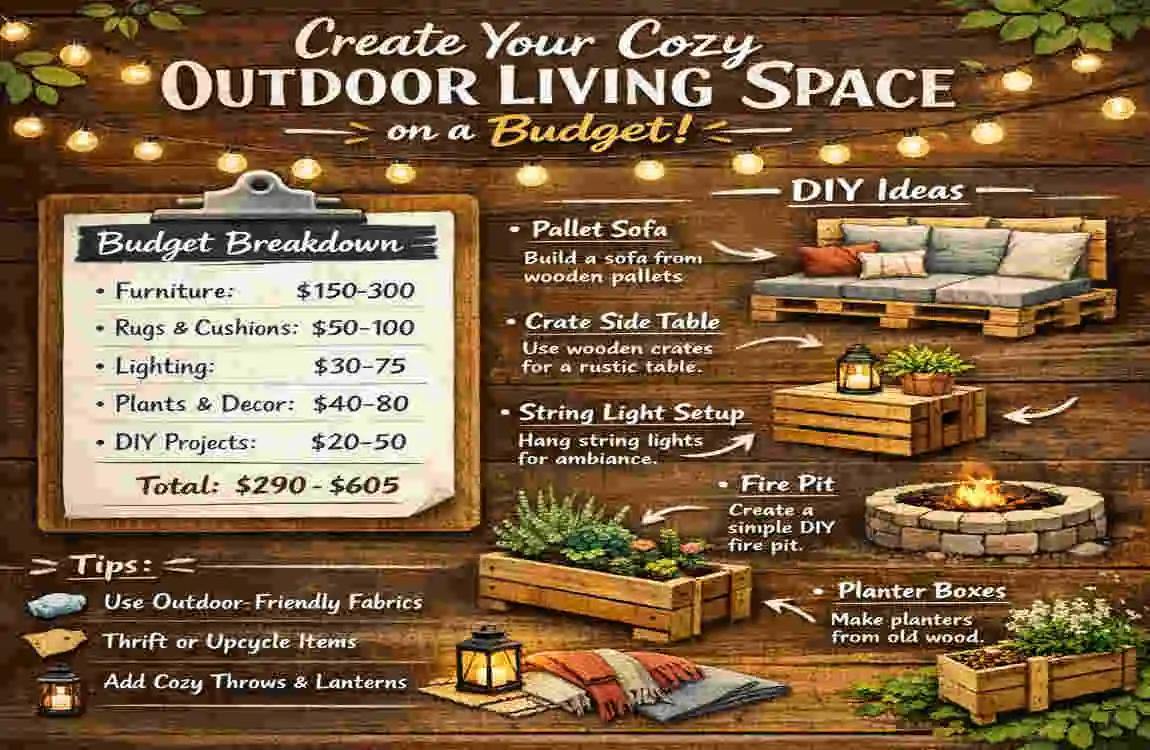 How to Create a Cozy Outdoor Living Space
