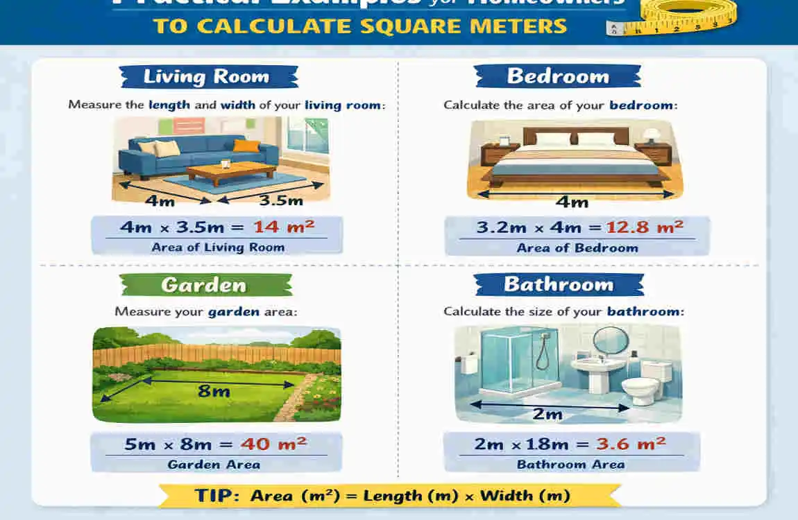 How to Calculate Square Meters