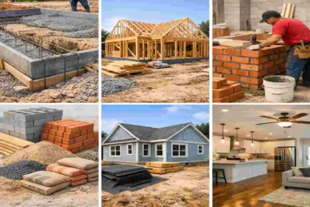 What is the material cost for a 1000 sq ft house?