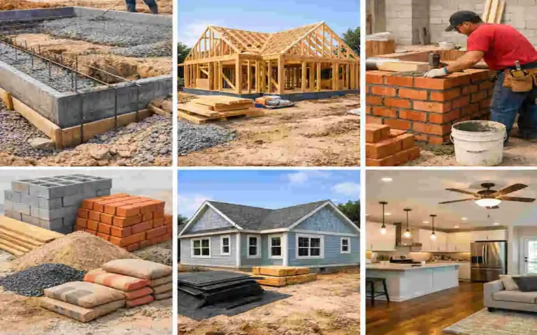 What is the material cost for a 1000 sq ft house?