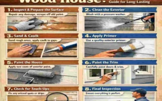 How to Paint a Wood House