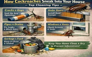 How Cockroaches Sneak Into Your House: Top Cleaning Tips