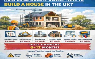 how long does it take to build a house uk