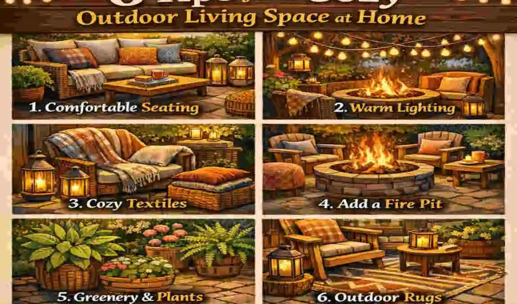 How to Create a Cozy Outdoor Living Space