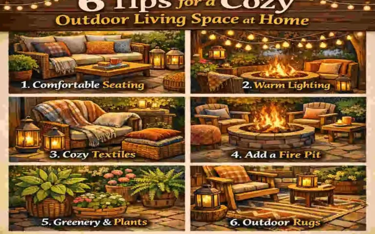 How to Create a Cozy Outdoor Living Space
