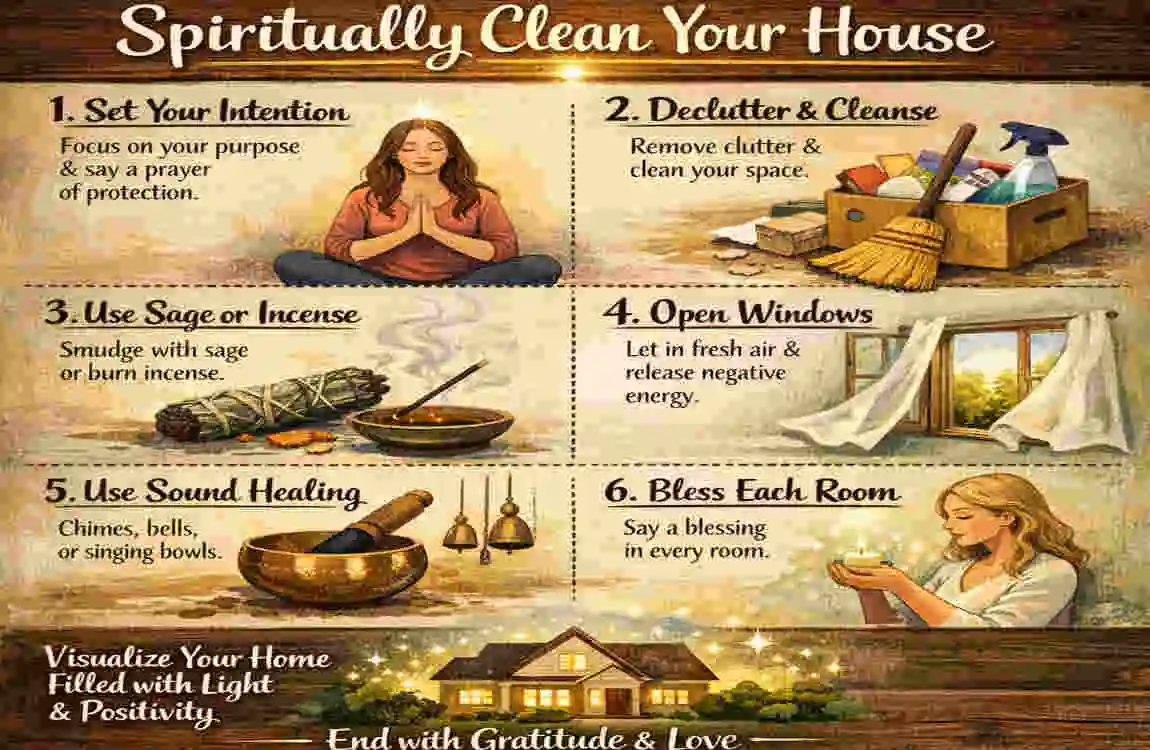 how to spiritually clean your house