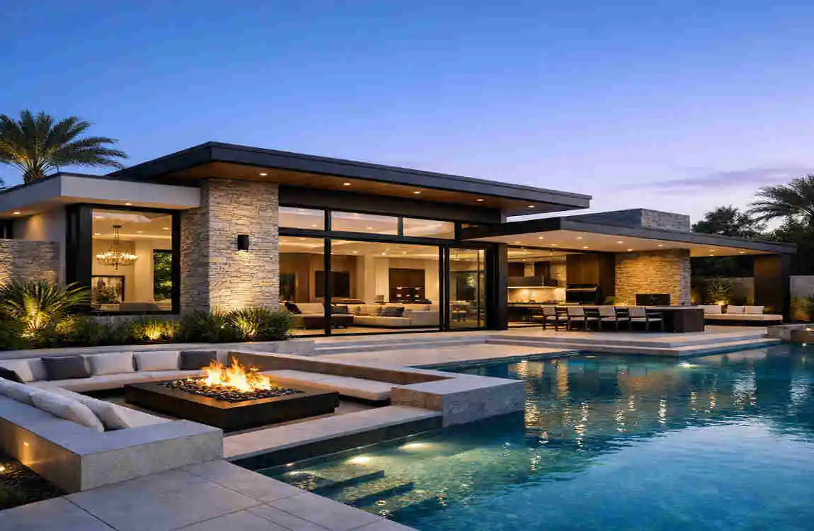 Luxury modern bungalow design