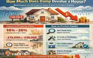 how much does damp devalue a house