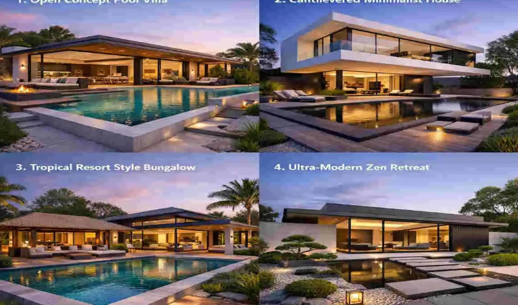 Luxury Modern Bungalow Design