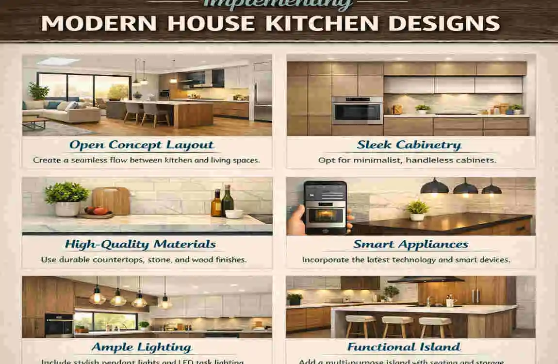 Modern House Kitchen Design