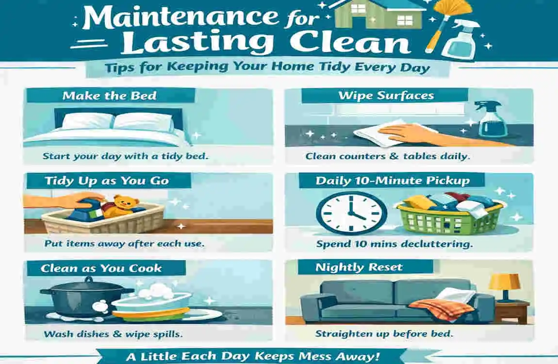 how to clean a house