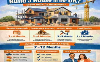 how long does it take to build a house uk