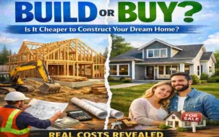 is cheaper to build or buy a house