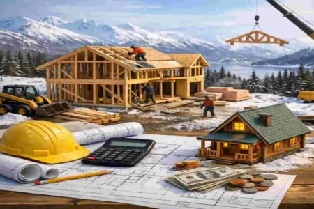 how much to build a house in alaska