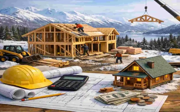 how much to build a house in alaska
