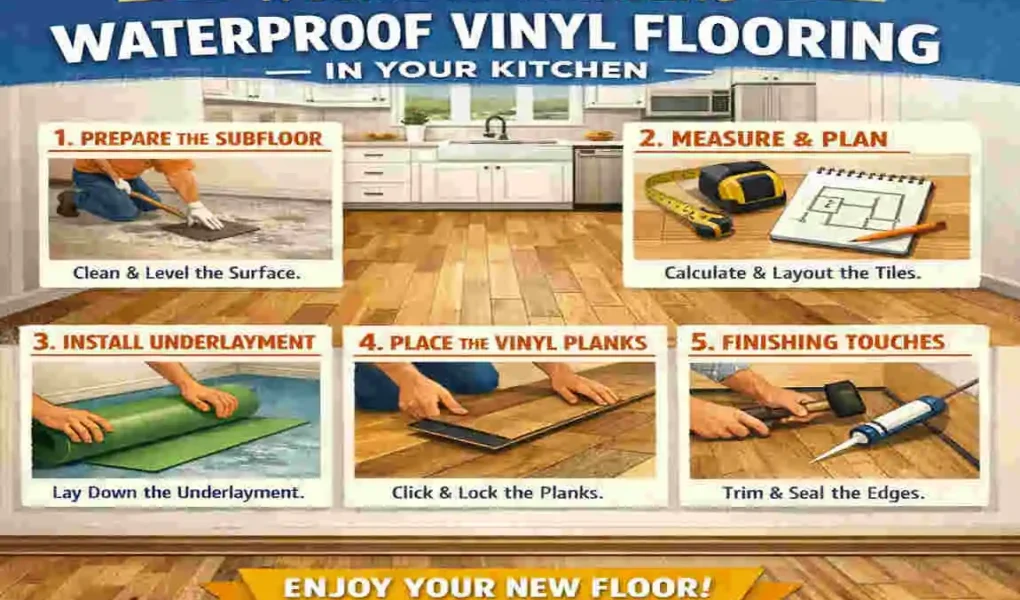 best waterproof vinyl flooring for kitchens