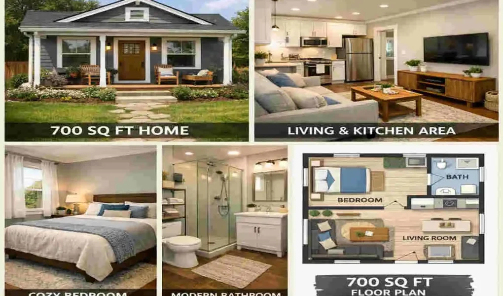 How Big Is a 700 Square Foot House?