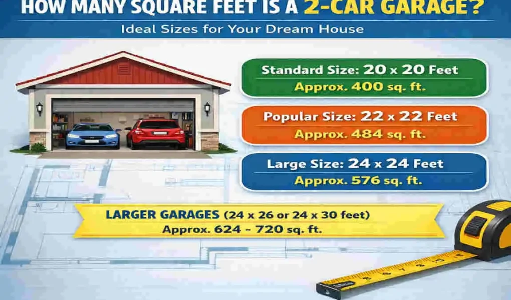 How Many Square Feet Is a 2-Car