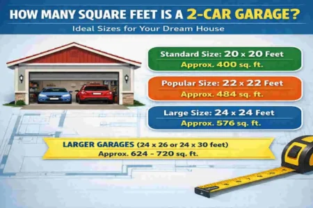 How Many Square Feet Is a 2-Car