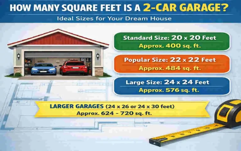 How Many Square Feet Is a 2-Car