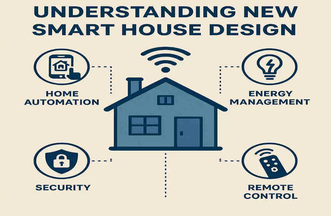 New Smart House Design: Cutting-Edge AI Automation, 5G Connectivity & Sustainable Living Trends