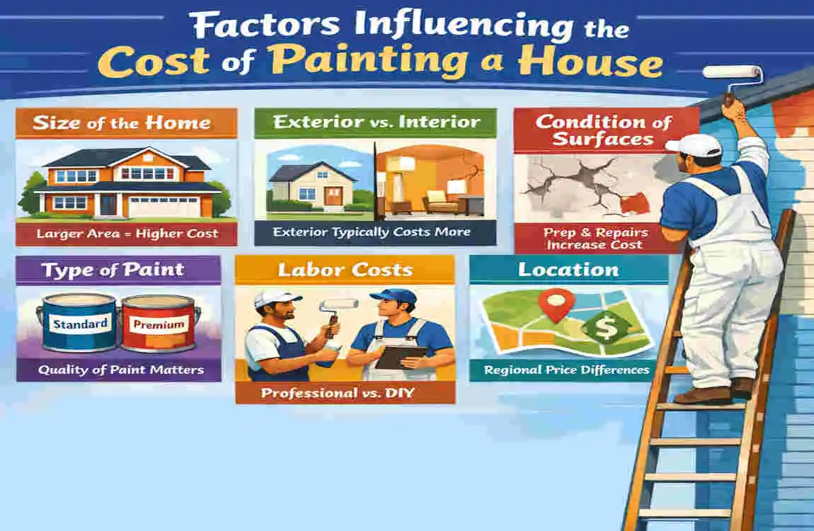 how much does it cost to paint a house