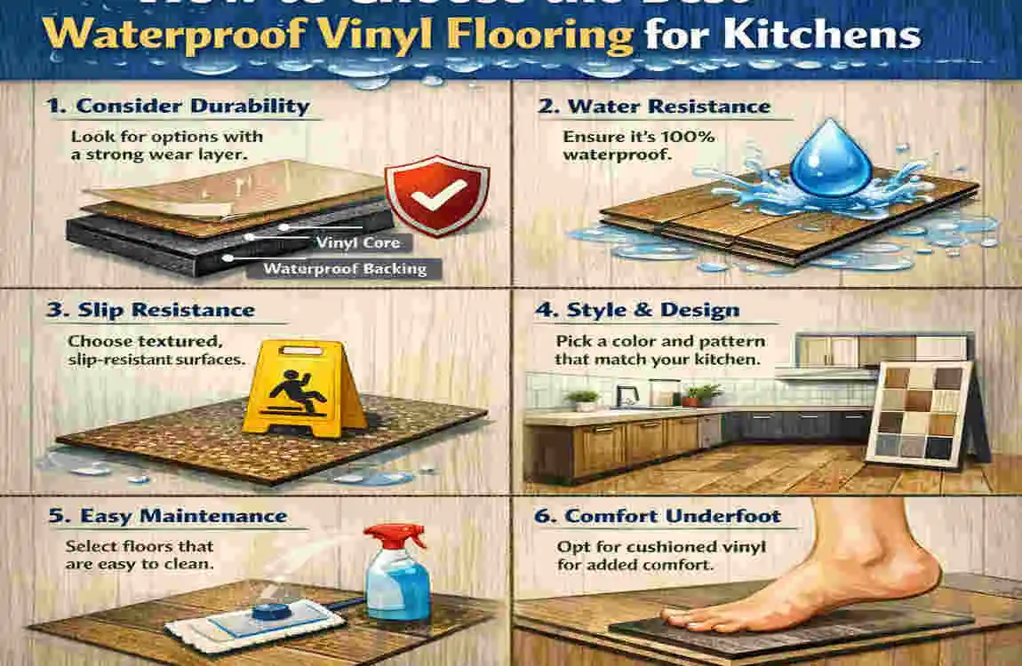 best waterproof vinyl flooring for kitchens