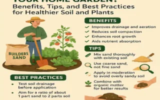 Can You Use Builders Sand in Your Home Garden? Benefits, Tips, and Best Practices for Healthier Soil and Plants