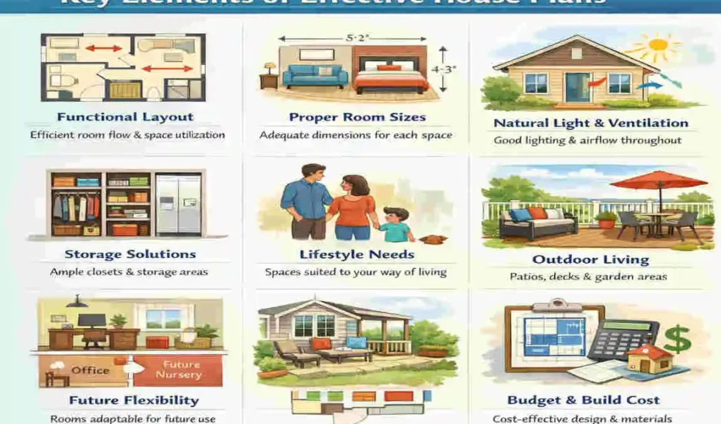Building into a house plans