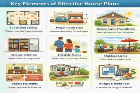 Building into a house plans