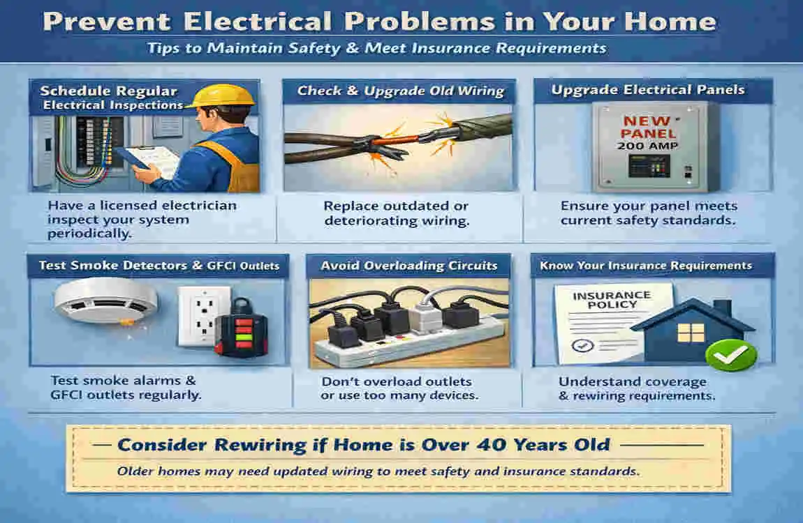 will insurance pay to rewire my house
