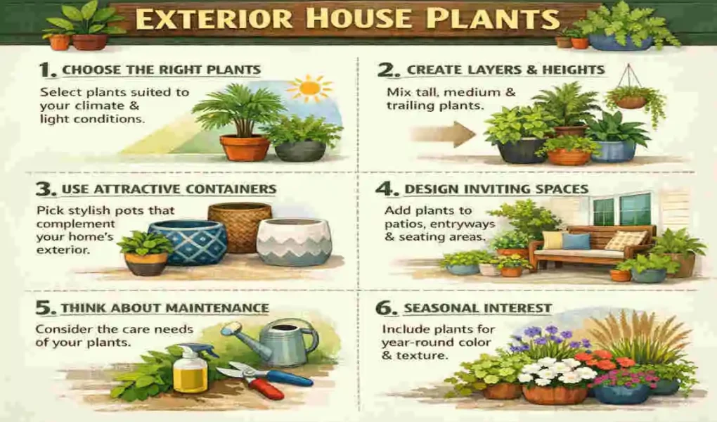 exterior house plant