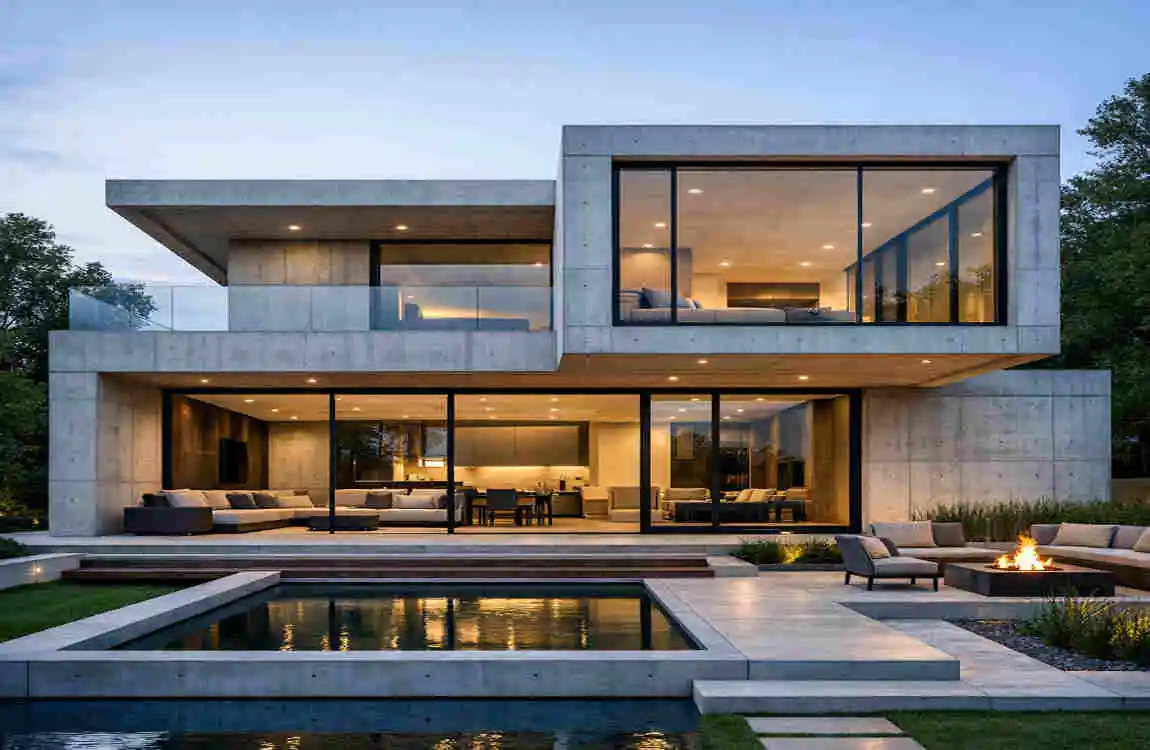 How to Build a Concrete House Step