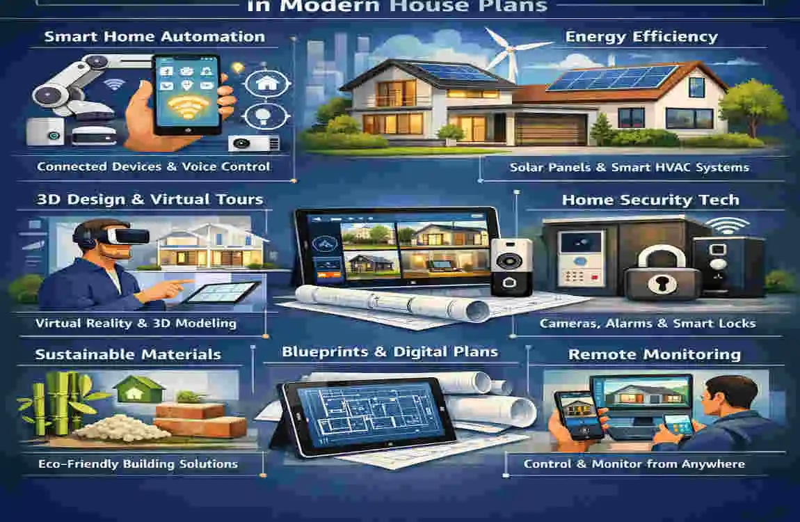 Building into a house plans