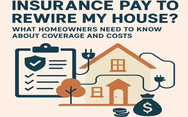 Will Insurance Pay to Rewire My House? What Homeowners Need to Know About Coverage and Costs