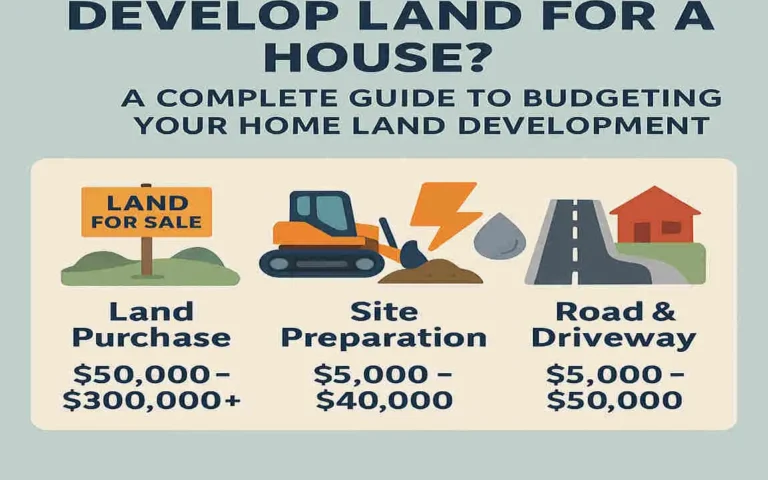 How Much Does It Cost to Develop Land for a House? A Complete Guide to Budgeting Your Home Land Development